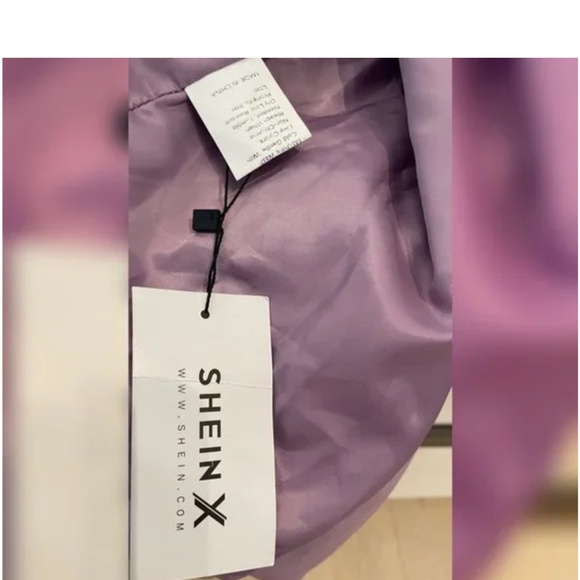 SHEIN X Oxana Figure Graphic Single Button Blazer - Picture 4 of 4